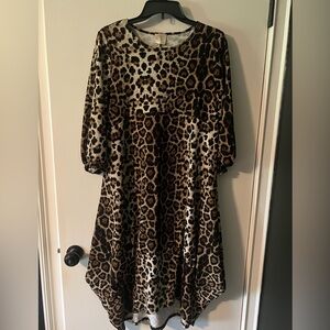 Zadie B's Leopard Print Women's Dress